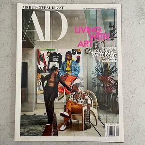Architectural Digest December 2021 - Alicia Keys + Swizz Beatz